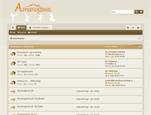 Tablet Screenshot of forum.amanogawa.dk
