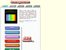 Tablet Screenshot of amanogawa.com